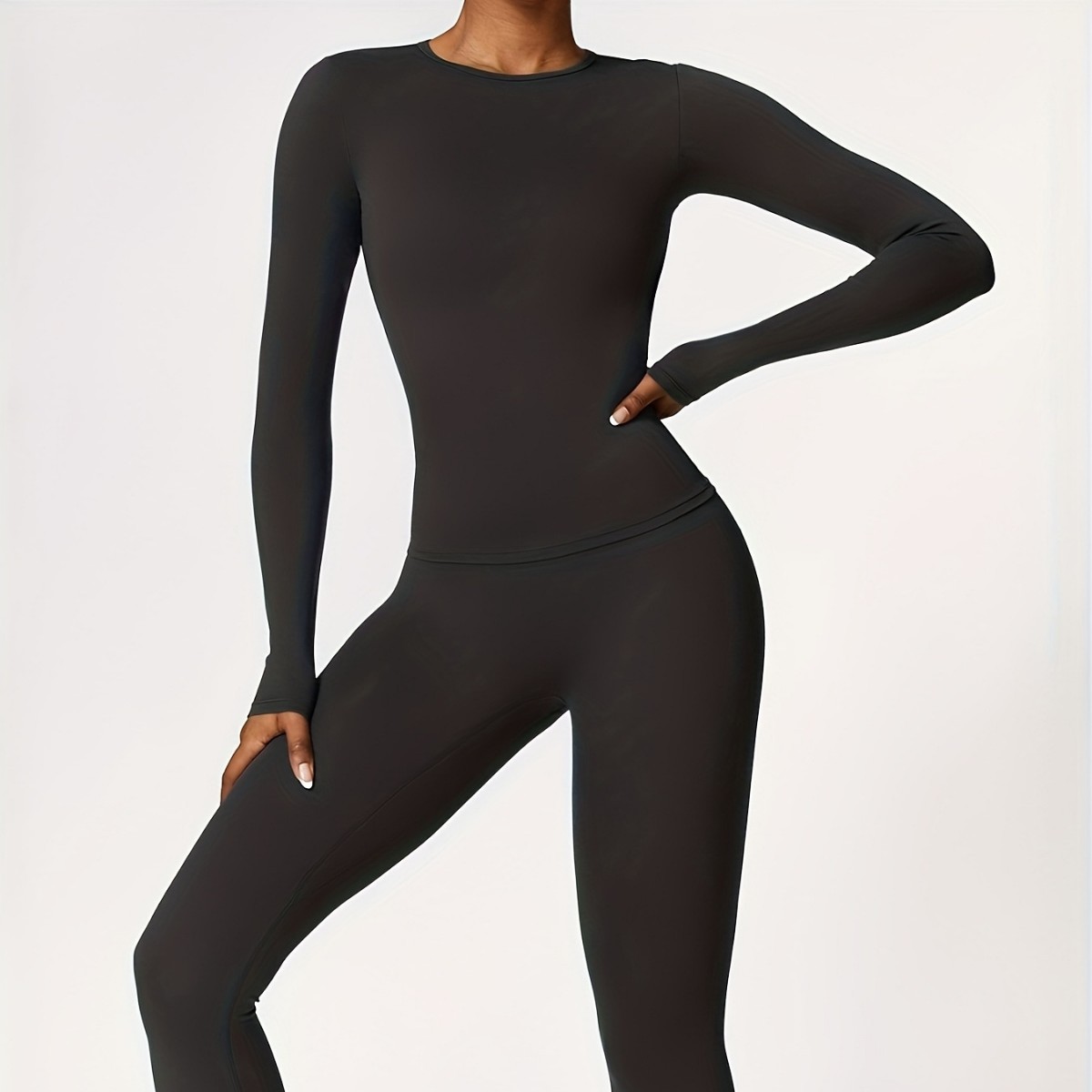 Fitness Yoga - Tight-fitting yoga suit slim long-sleeved outdoor
