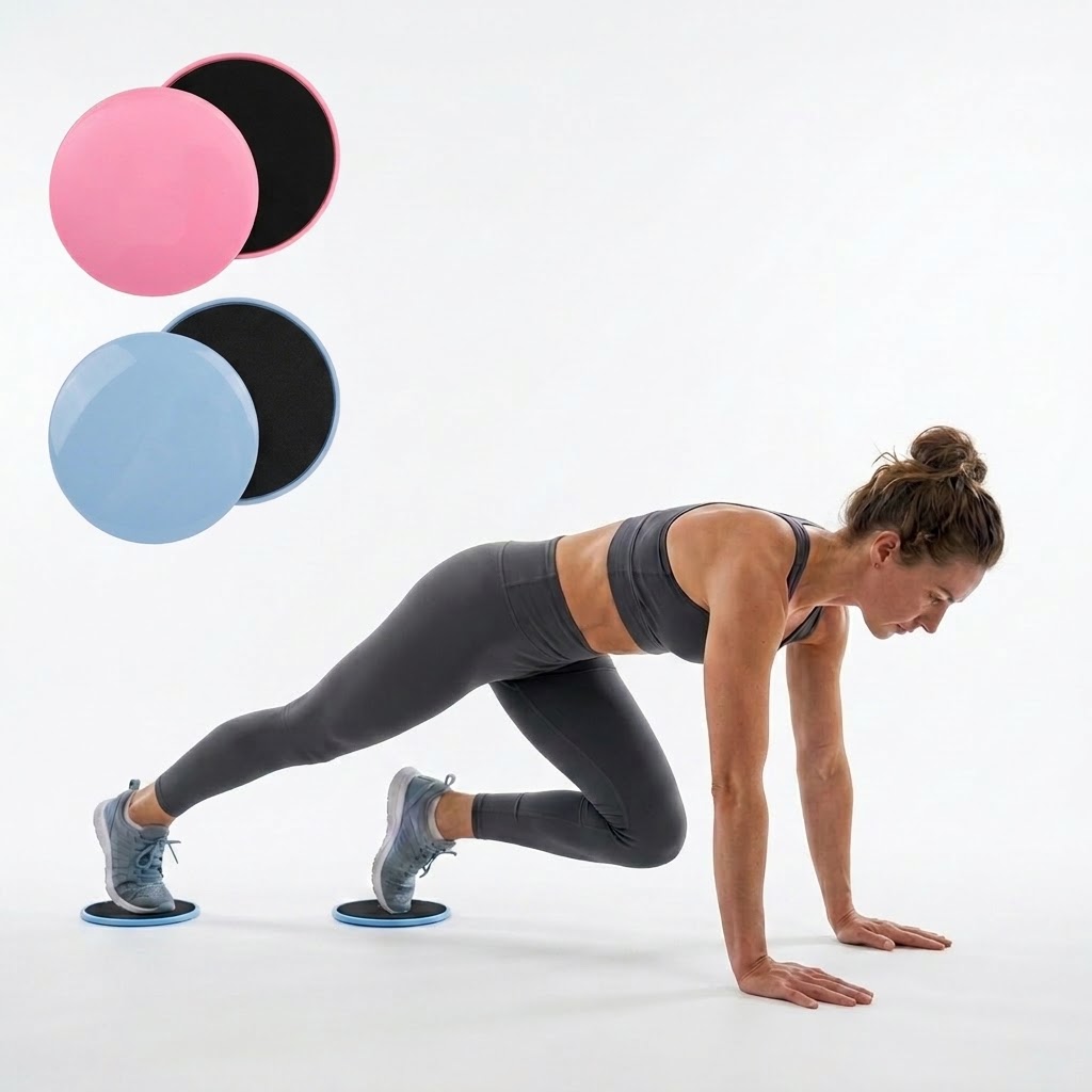Yoga Fitness Training - Sliding Core Training Plates Core Sliders