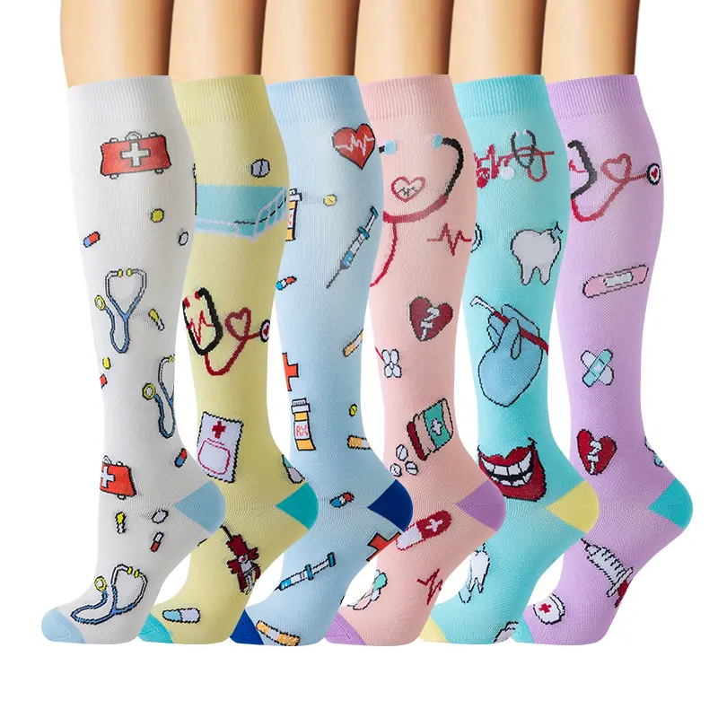 Yoga & Fitness Center - MhzyCaus 6 Pairs Calf Compression Socks