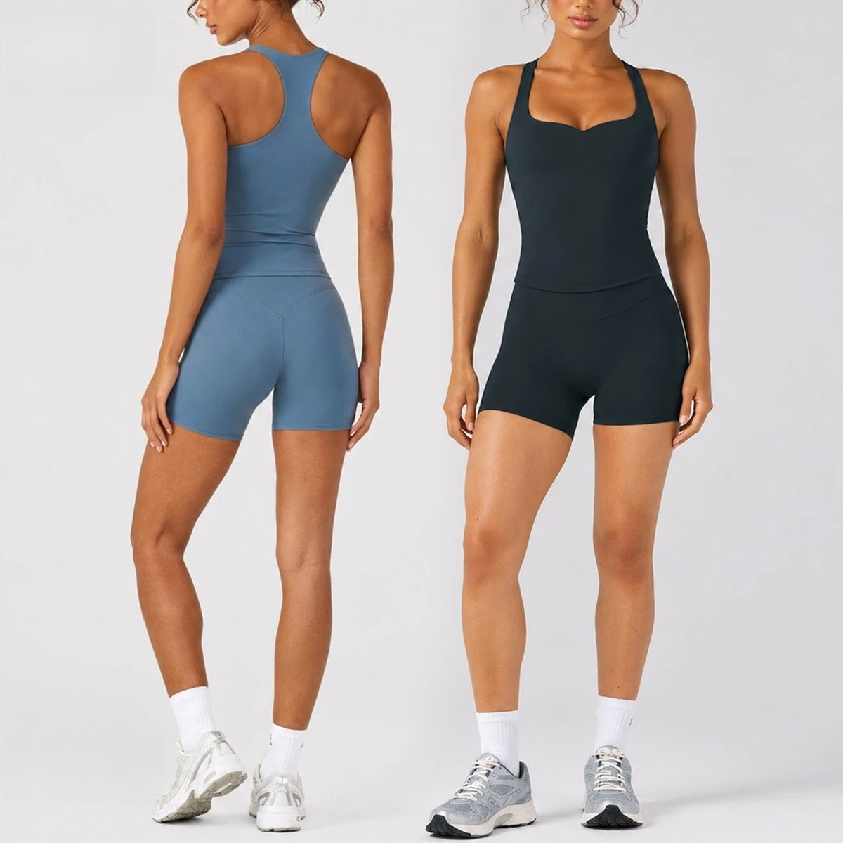 Yoga En Fitness - C-B Women 2Pcs Yoga Set Racerback