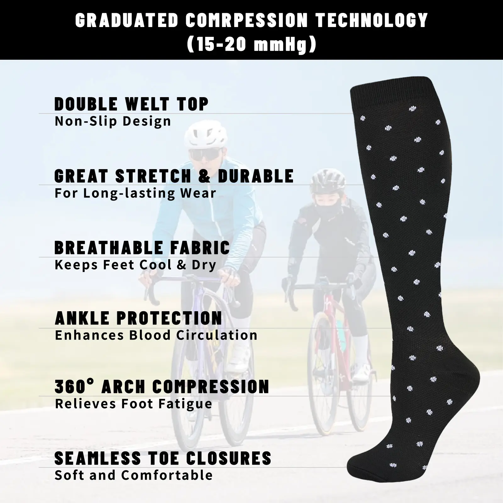 MhzyCaus 6 Pairs Calf Compress - Yoga & Fitness Center 评论和价格