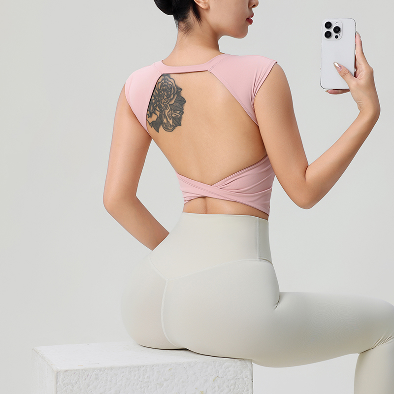 Women's Backless Fitness Cloth - Yoga Mat For Fitness 评论和价格
