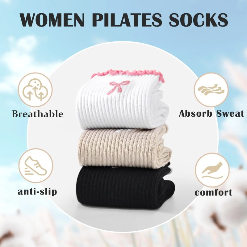Professional Yoga Socks, Cotto - Fitness Yoga 评论和价格