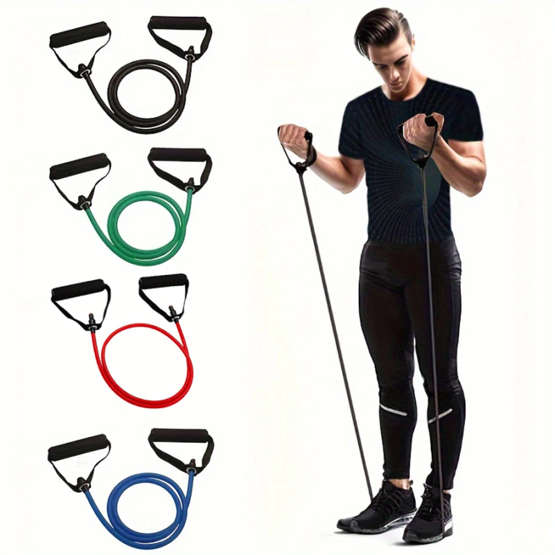 1pc 4-Level Resistance Bands w - Yoga Fitness Resistance Band 评论和价格