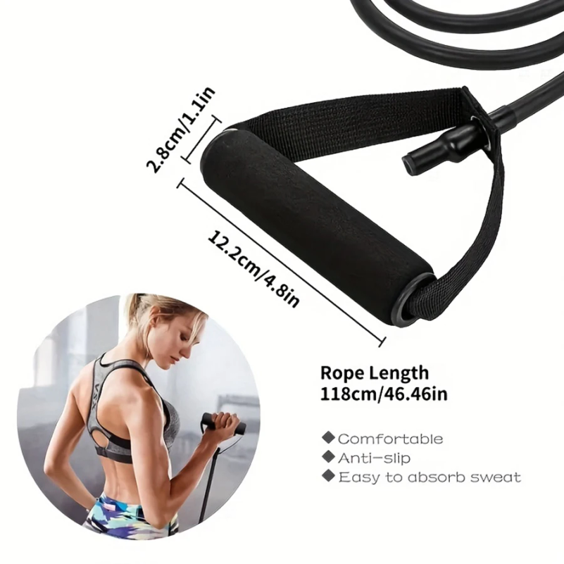 1pc 4-Level Resistance Bands w - Yoga Fitness Resistance Band 评论和价格