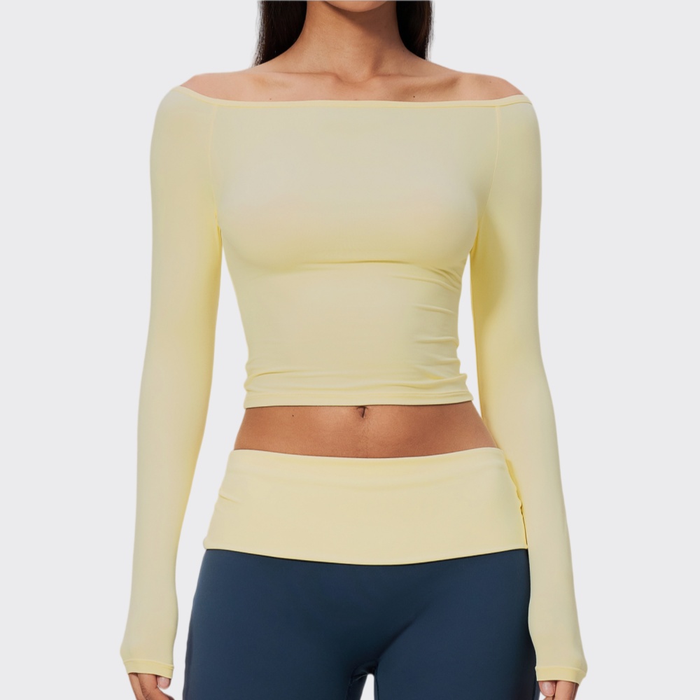Yoga Long Sleevetop Women Gym  - J-Yoga Fitness 评论和价格