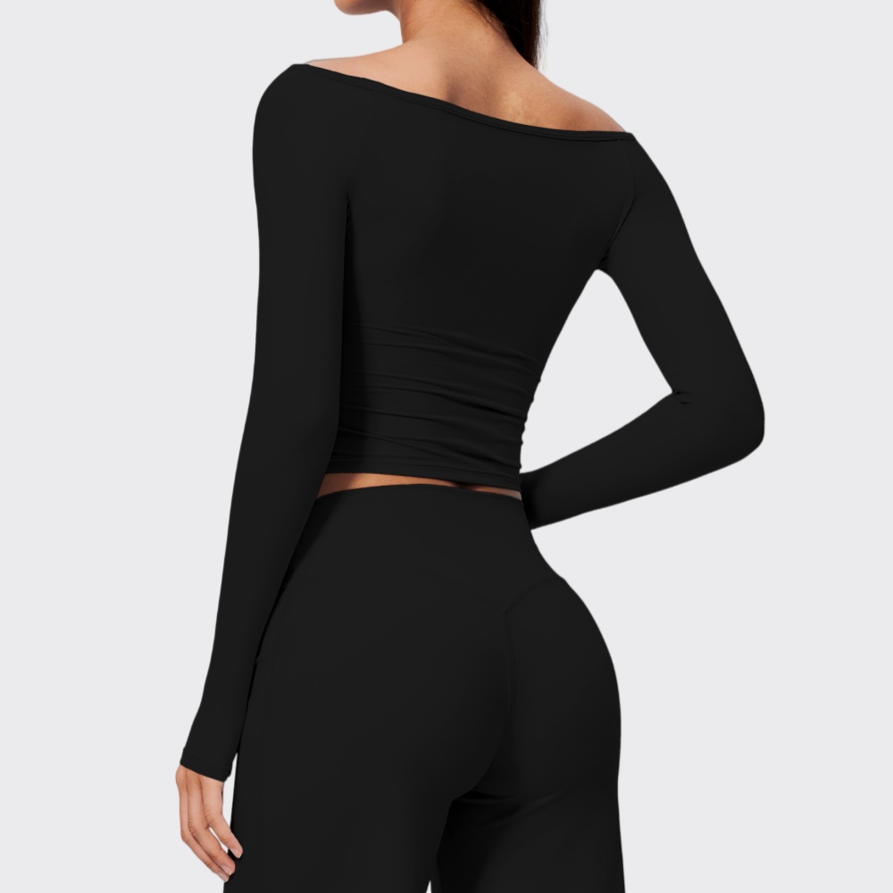 Yoga Long Sleevetop Women Gym  - J-Yoga Fitness 评论和价格
