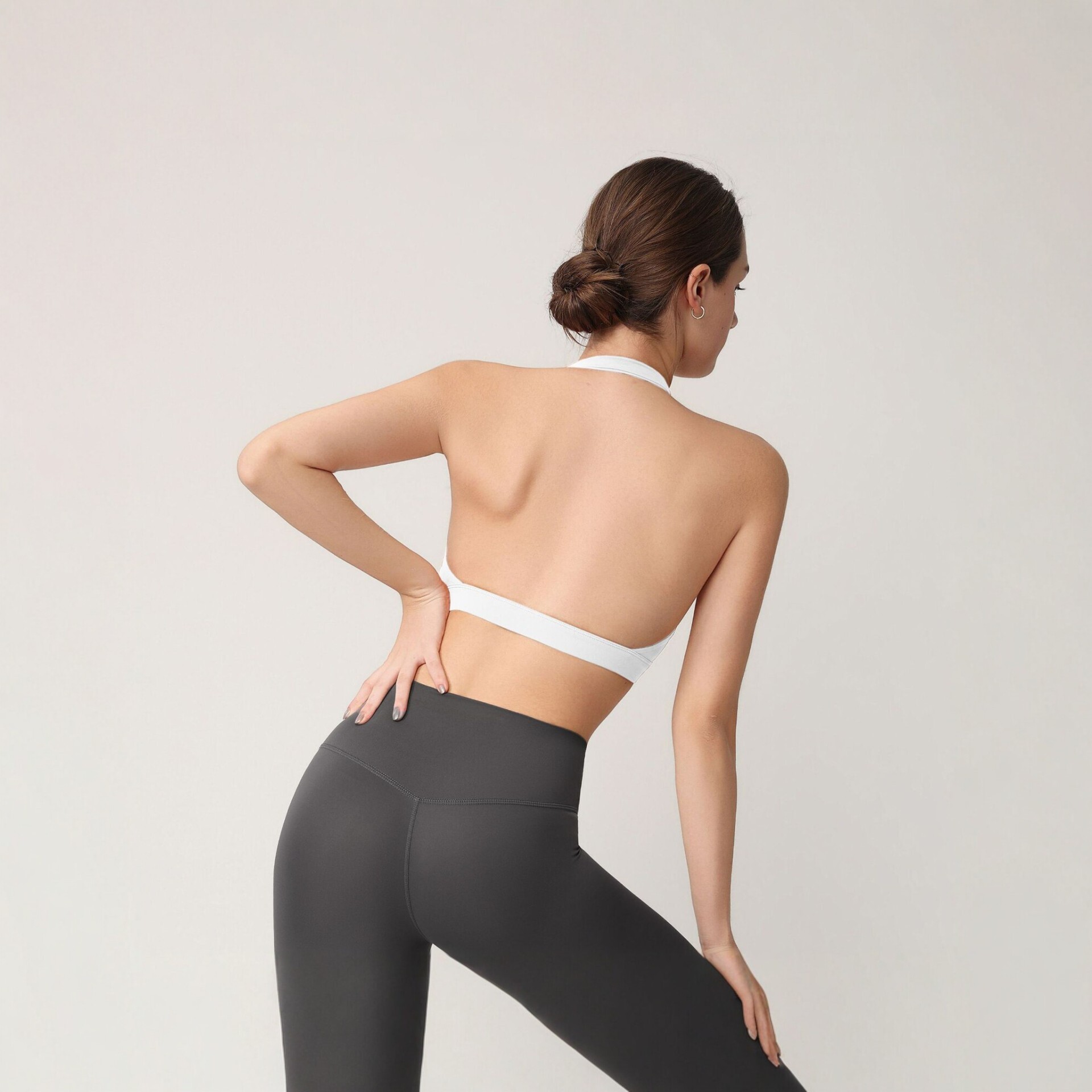 Women's Halter Sports Bra with - Yoga Mat For Fitness 评论和价格
