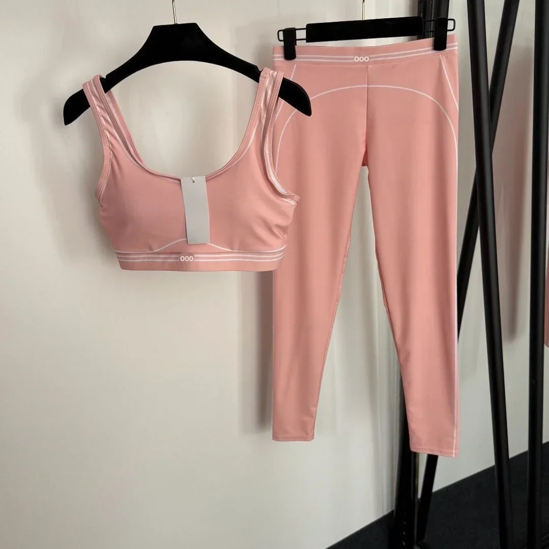 Tank Top and Pants Two Piece B - Yoga Fitness Stretching 评论和价格