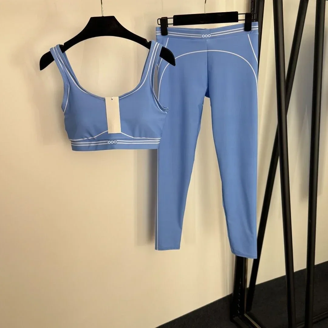 Tank Top and Pants Two Piece B - Yoga Fitness Stretching 评论和价格