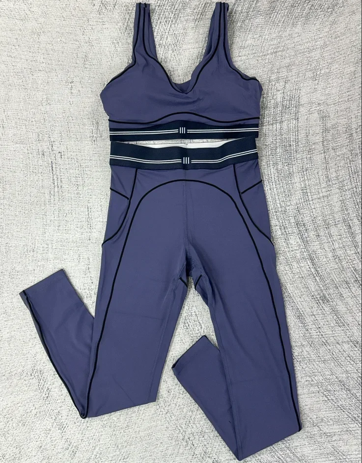 Tank Top and Pants Two Piece B - Yoga Fitness Stretching 评论和价格