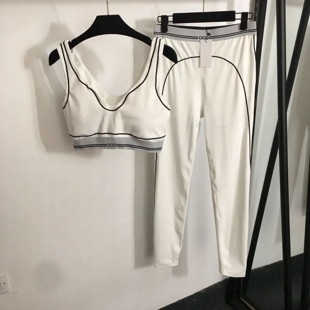 Tank Top and Pants Two Piece B - Yoga Fitness Stretching 评论和价格