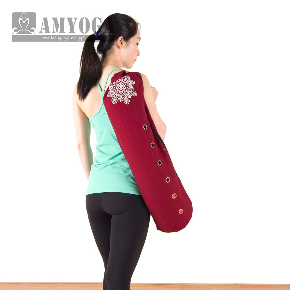 Canvas Yoga Mat Bag Single Sho - Yoga Mat For Fitness 评论和价格