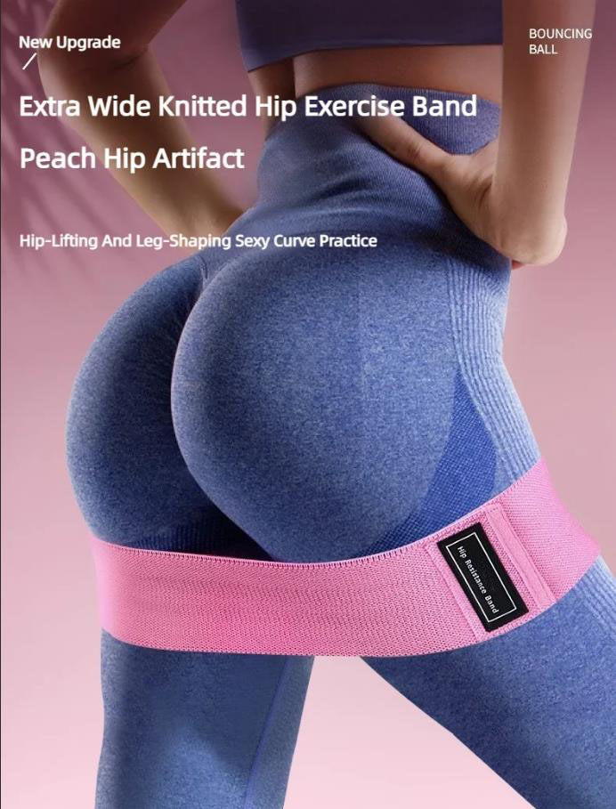3Pcs Fabric Resistance Hip Boo - Yoga Fitness Resistance Band 评论和价格