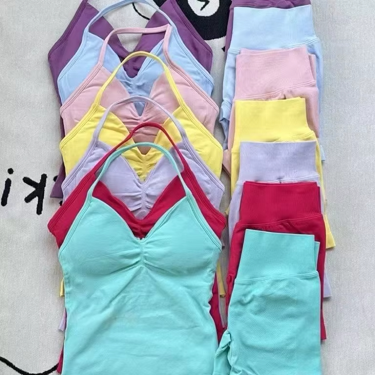 1-2 Pieces Gym Set Women Backl - Yoga En Fitness 评论和价格