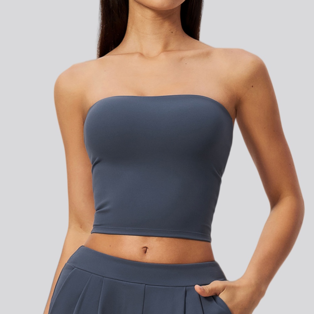 Women Strapless Sports Bra Wom - J-Yoga Fitness 评论和价格