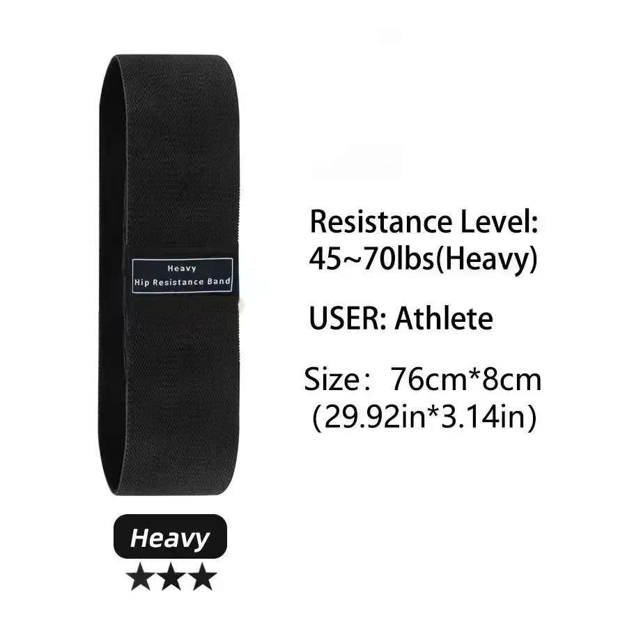 Fabric Resistance Hip Booty Ba - Yoga Fitness Resistance Band 评论和价格