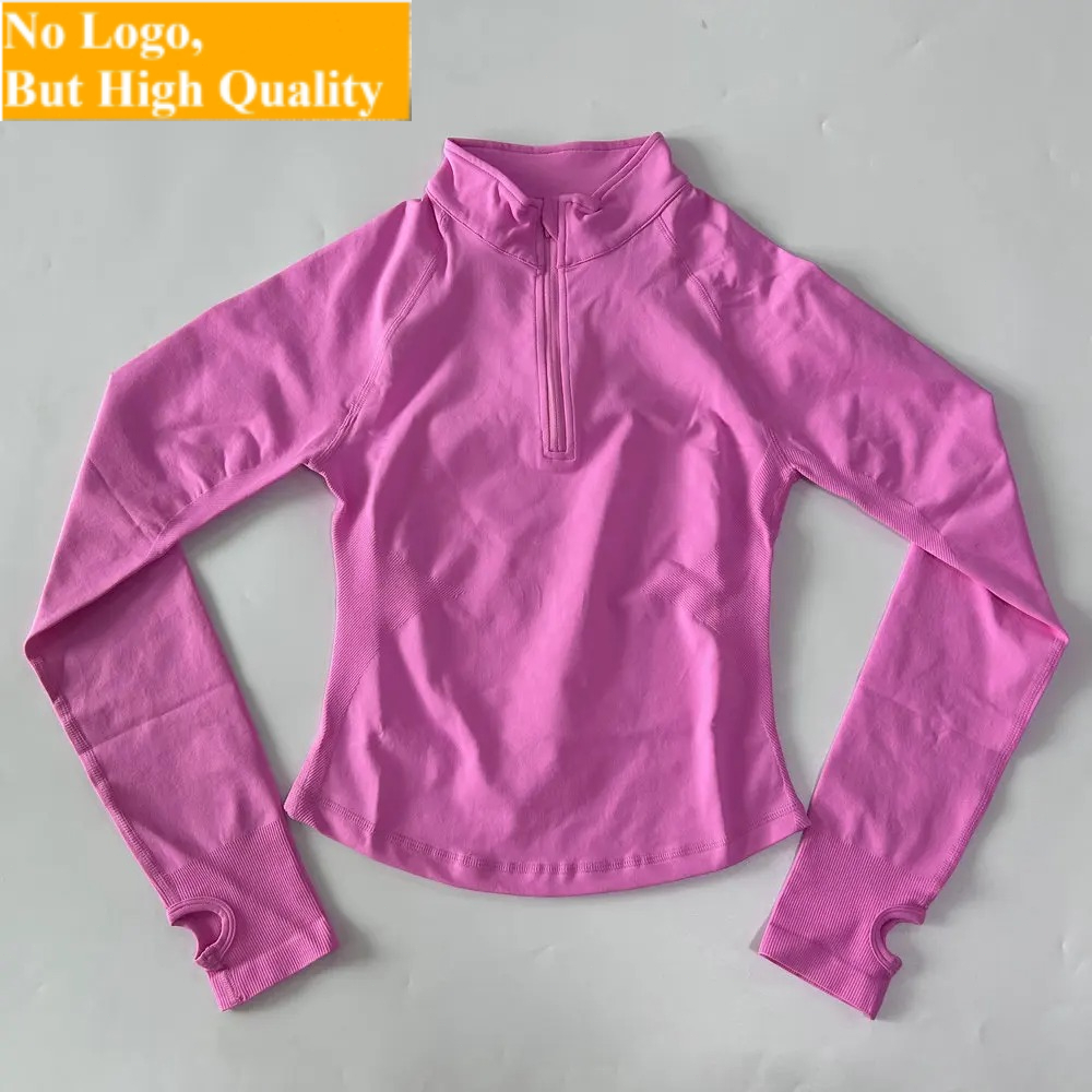 No Logo Yoga Jacket With Half  - Fitness Yoga 评论和价格
