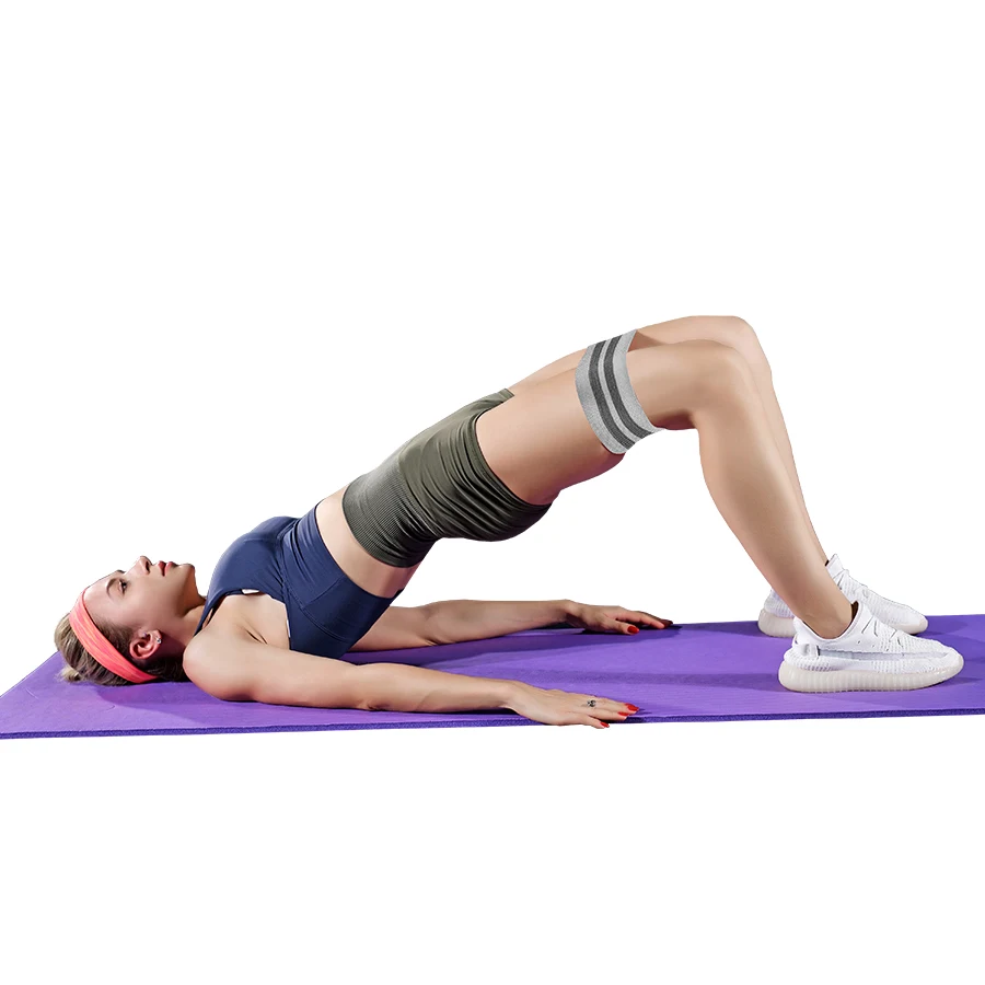 Fabric Resistance Hip Booty Ba - Yoga Fitness Resistance Band 评论和价格