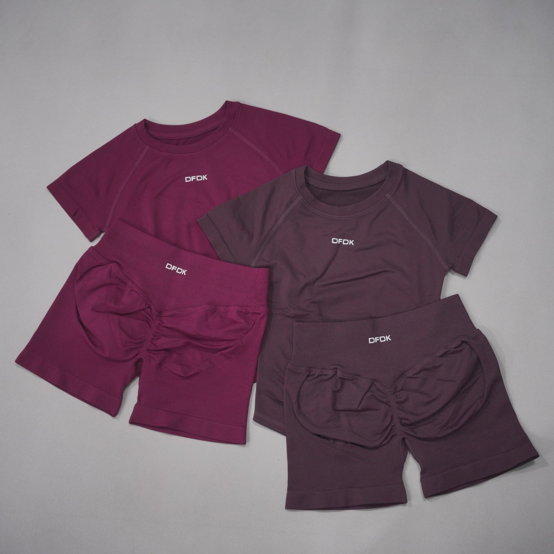 DFWomen 2Pcs Seamless Yoga Set - Yoga En Fitness 评论和价格